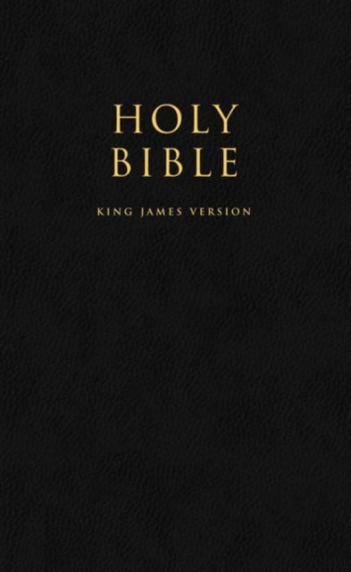 HOLY BIBLE: King James Version (KJV) Popular Gift &amp; Award Black Leatherette Edition-9780007103072