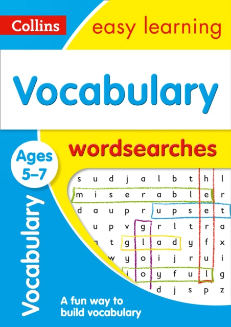 Vocabulary Word Searches Ages 5-7: Ideal for home learning (Collins Easy Learning KS1) - Collins Easy Learning