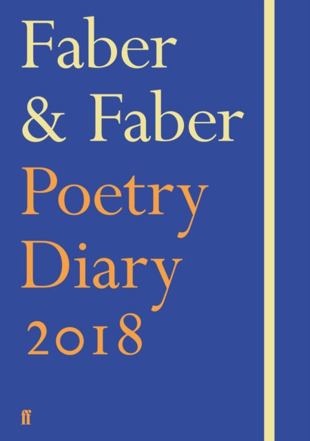 Faber &amp; Faber Poetry Diary 2018 : Royal Blue-9780571334360