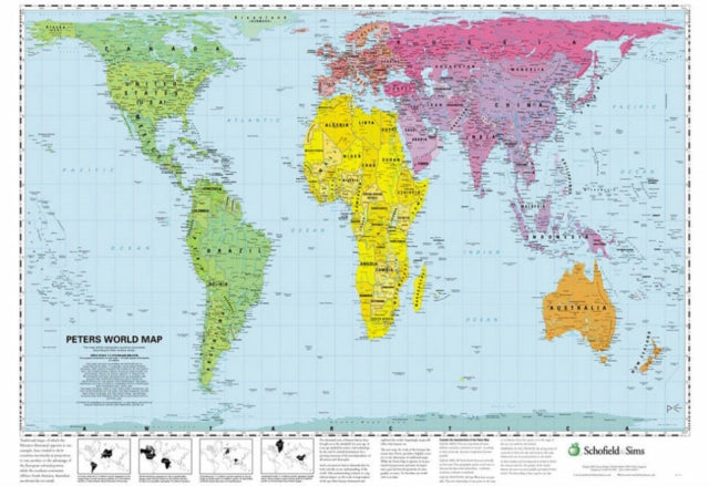 Peters World Map-9780721709338