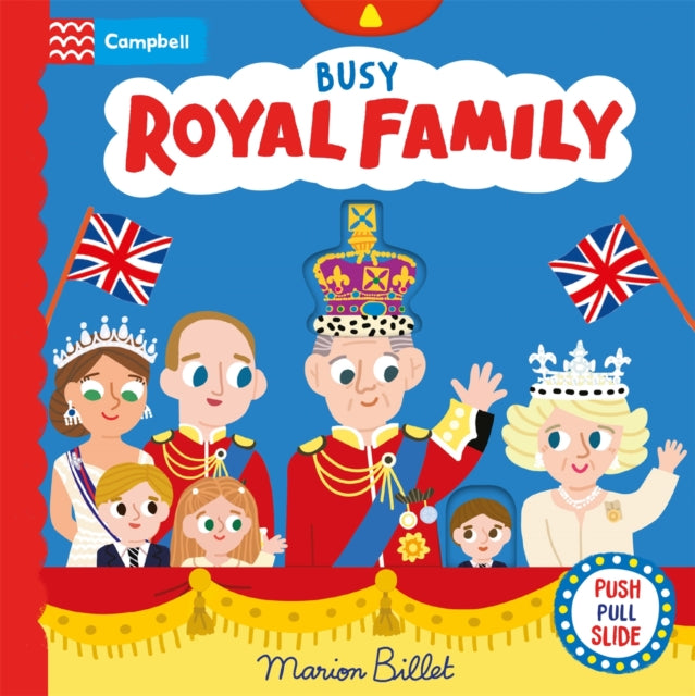 Busy Royal Family : A Push, Pull and Slide Book-9781035021710