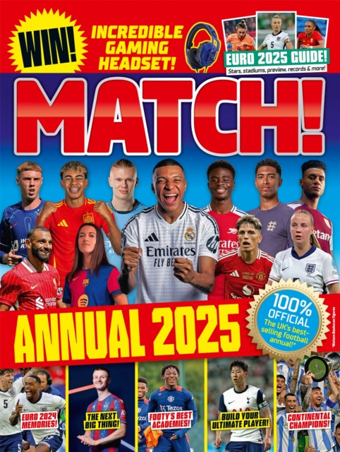 Match Annual 2025 : The UK&#39;s Best-selling Football Annual!-9781035041084