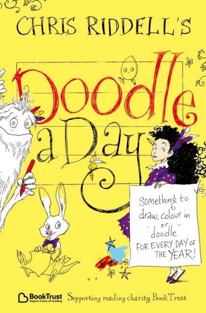 Chris Riddell&#39;s Doodle-a-Day : Something to Draw, Colour In or Doodle - For Every Day of the Year!-9781035042616