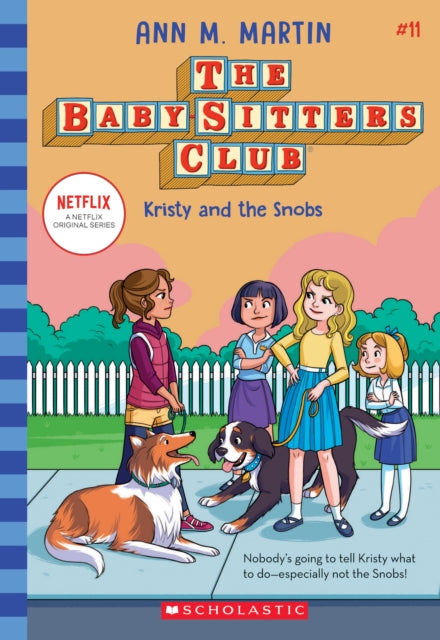 The Babysitters Club #11: Kristy and the Snobs (b&amp;w)-9781338684919