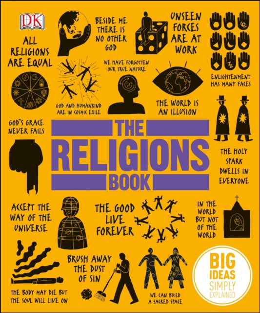 The Religions Book : Big Ideas Simply Explained-9781409324911