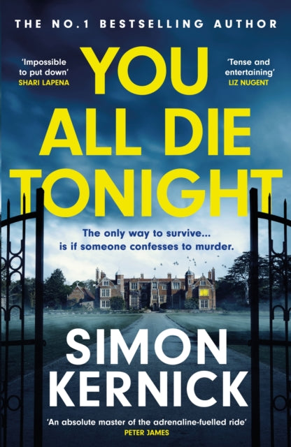 You All Die Tonight : the twisting new thriller from the number one bestselling author-9781472292452