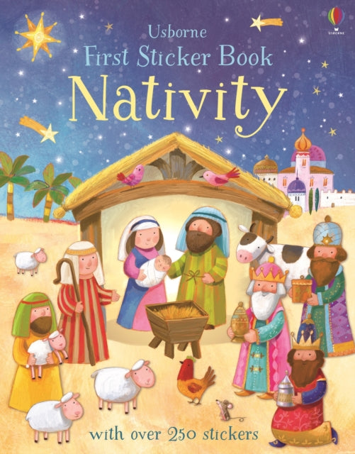 First Sticker Book Nativity-9781474919074