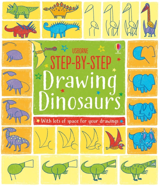 Step-by-Step Drawing Dinosaurs-9781474921596