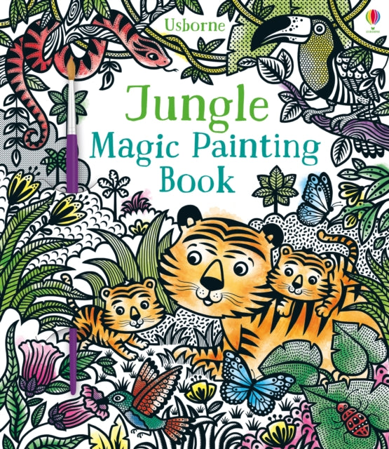 Jungle Magic Painting Book-9781474927499