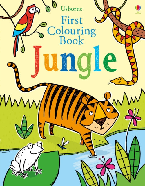 First Colouring Book Jungle-9781474945721