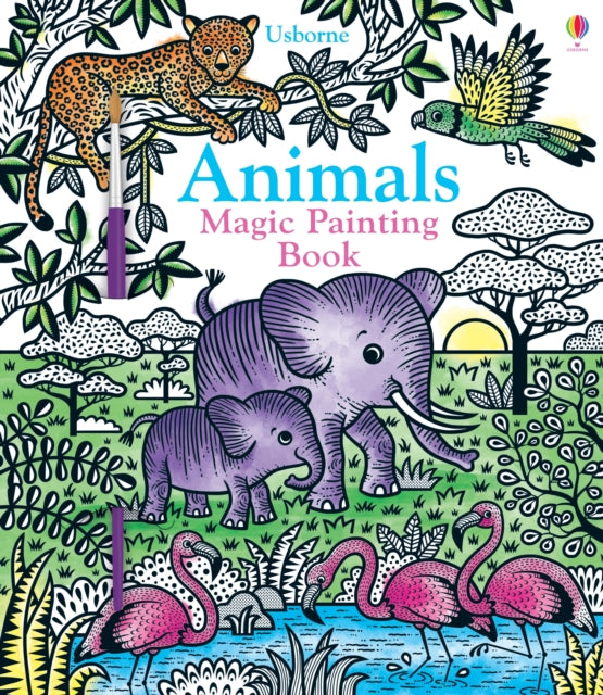 Animals Magic Painting Book-9781474960465