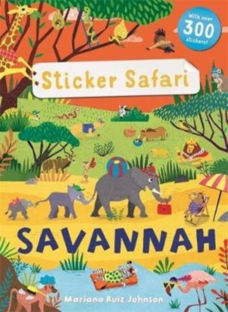 Sticker Safari: Savannah-9781787414945