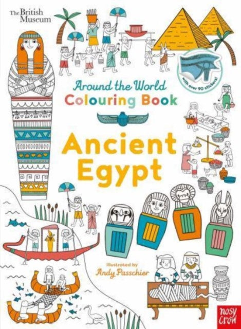 British Museum: Around the World Colouring: Ancient Egypt-9781839949999